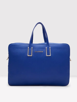 Caprese Cora Large Blue Tote Bag