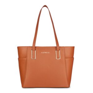 Caprese Cora Large Tan Tote Bag