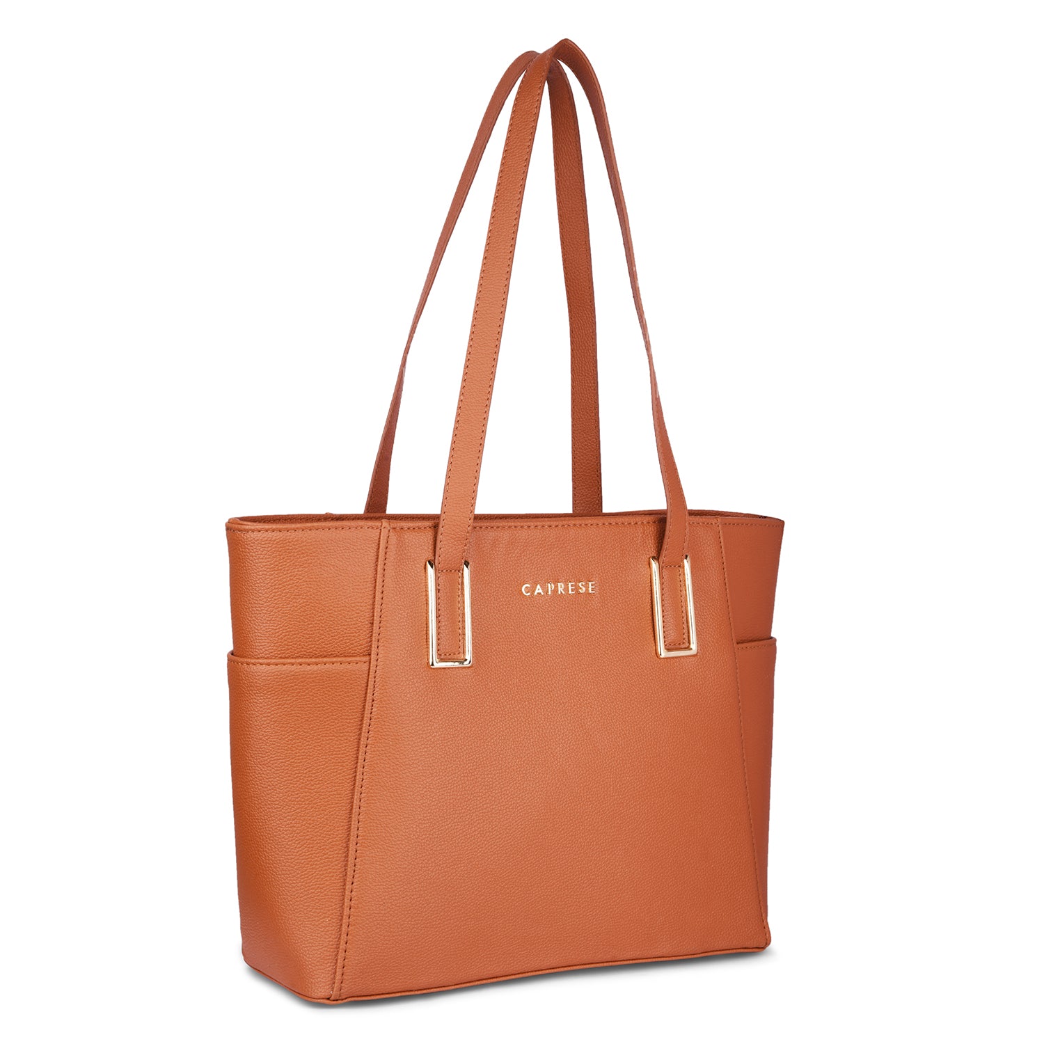 Caprese Cora Large Tan Tote Bag - Image 4