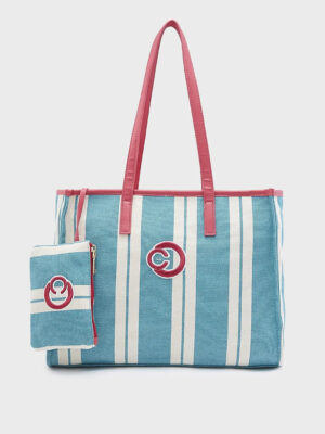 Caprese Dixie Medium Green Tote Bag