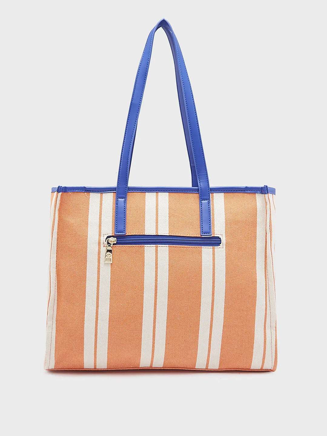Caprese Dixie Medium Orange Tote Bag - Image 4