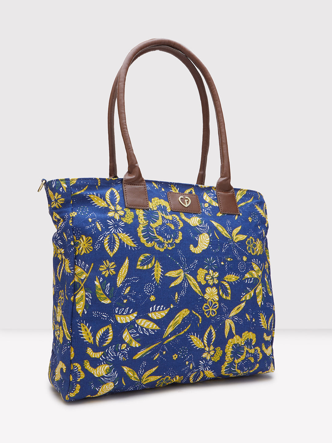 Caprese Hazel Large Blue Tote Bag - Image 5