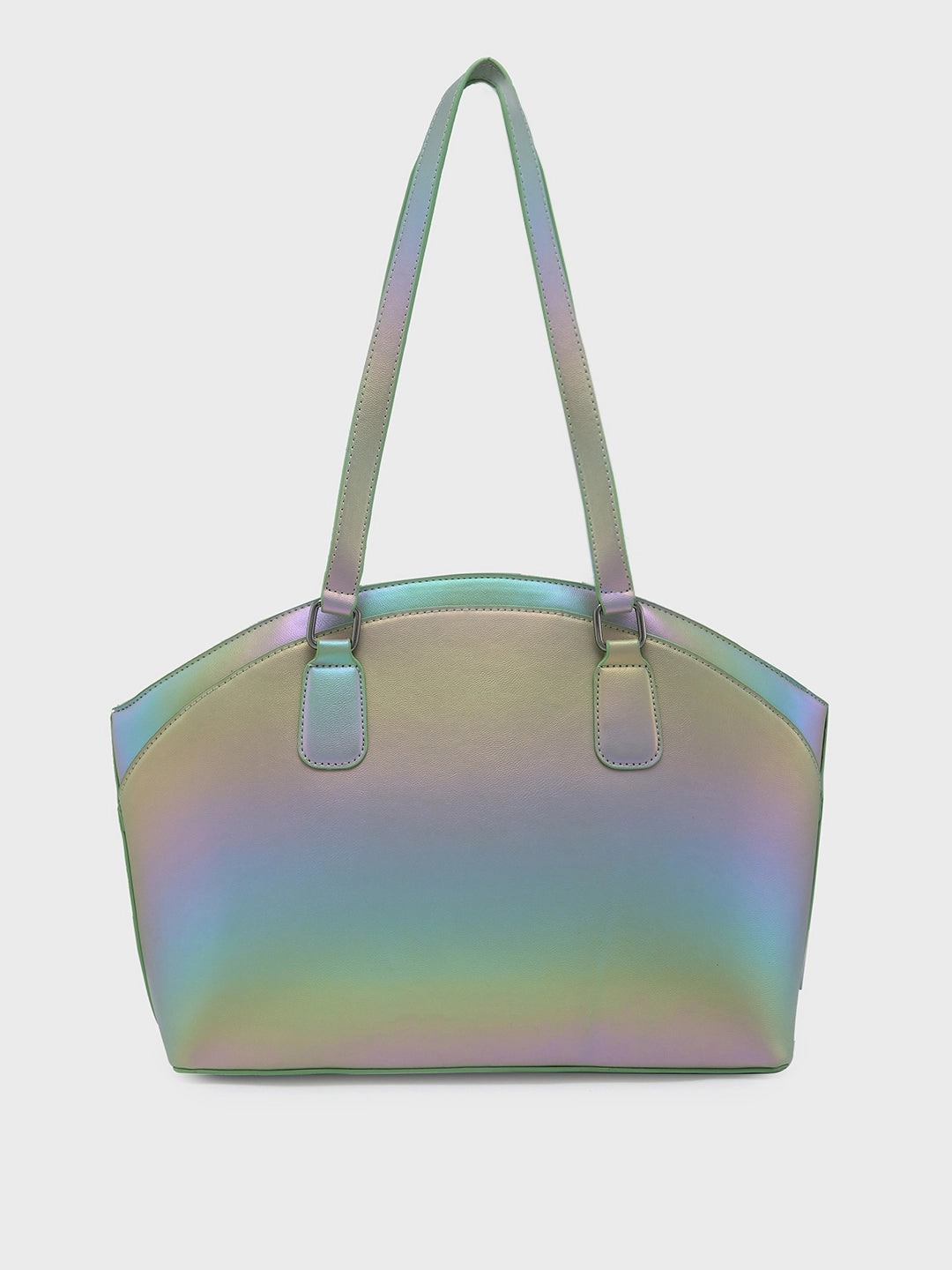 Caprese Iris Medium Blue Tote Bag - Image 4