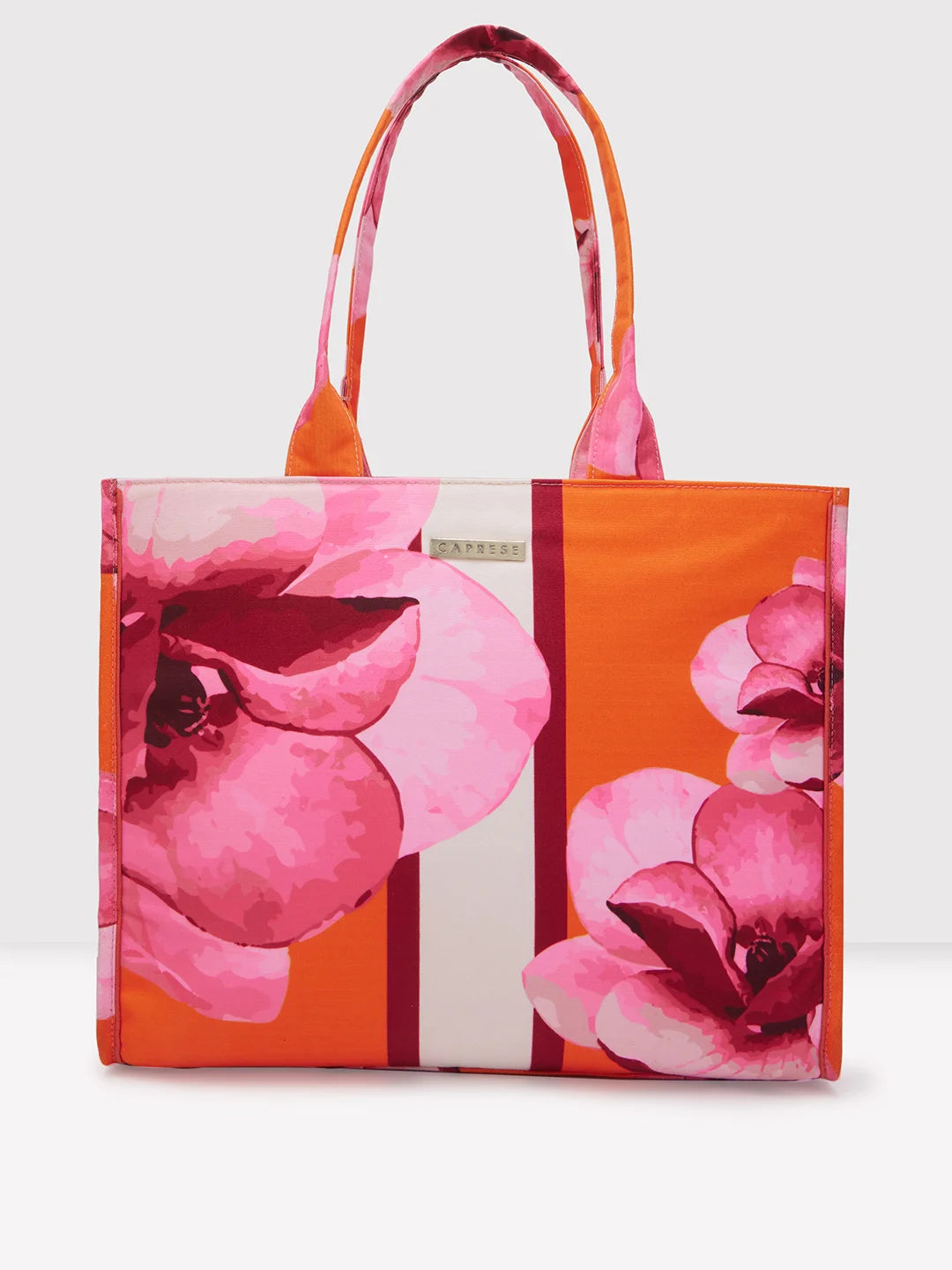 Caprese Ivy X Large Orange Tote Bag