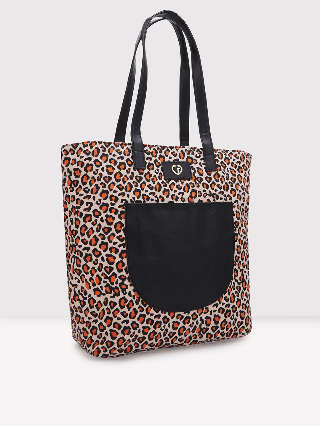 Caprese Karel Large Orange Tote Bag - Image 4