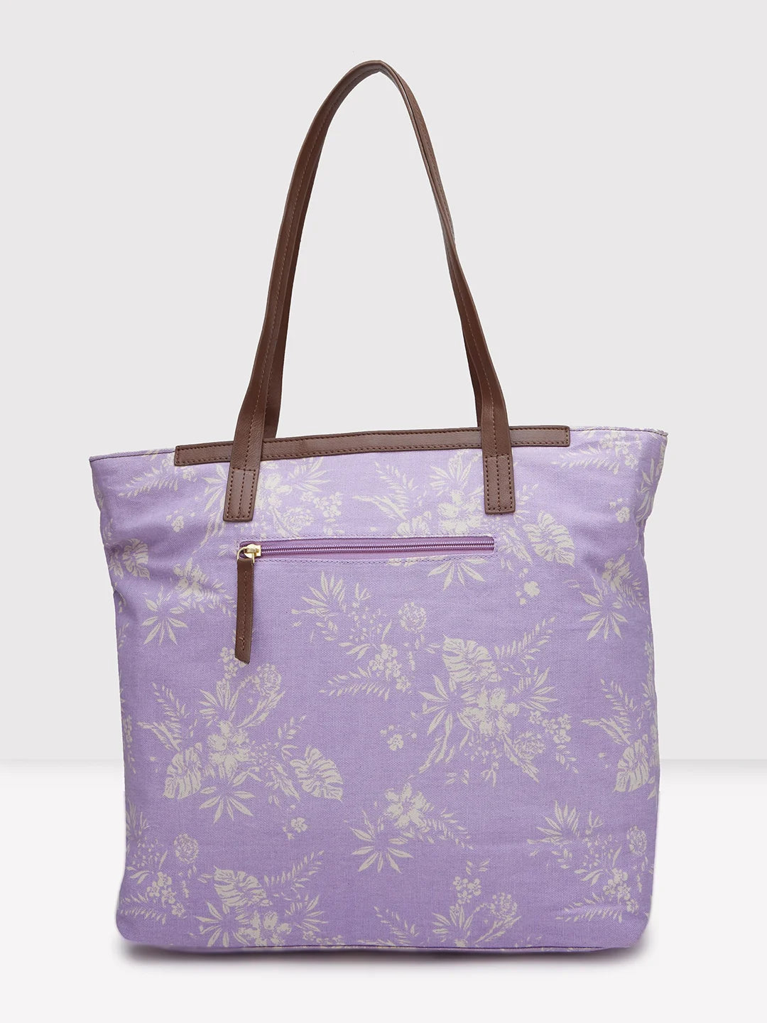 Caprese Kendall Large Lilac Laptop Tote Bag - Image 4
