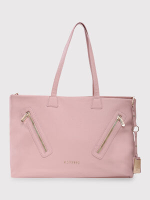 Caprese Lilith Large Blush Laptop Tote Bag