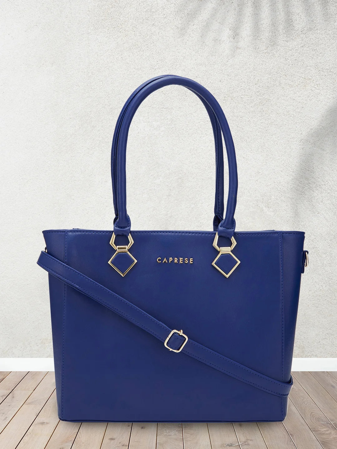 Caprese Lydia Medium Blue Tote Bag - Image 2