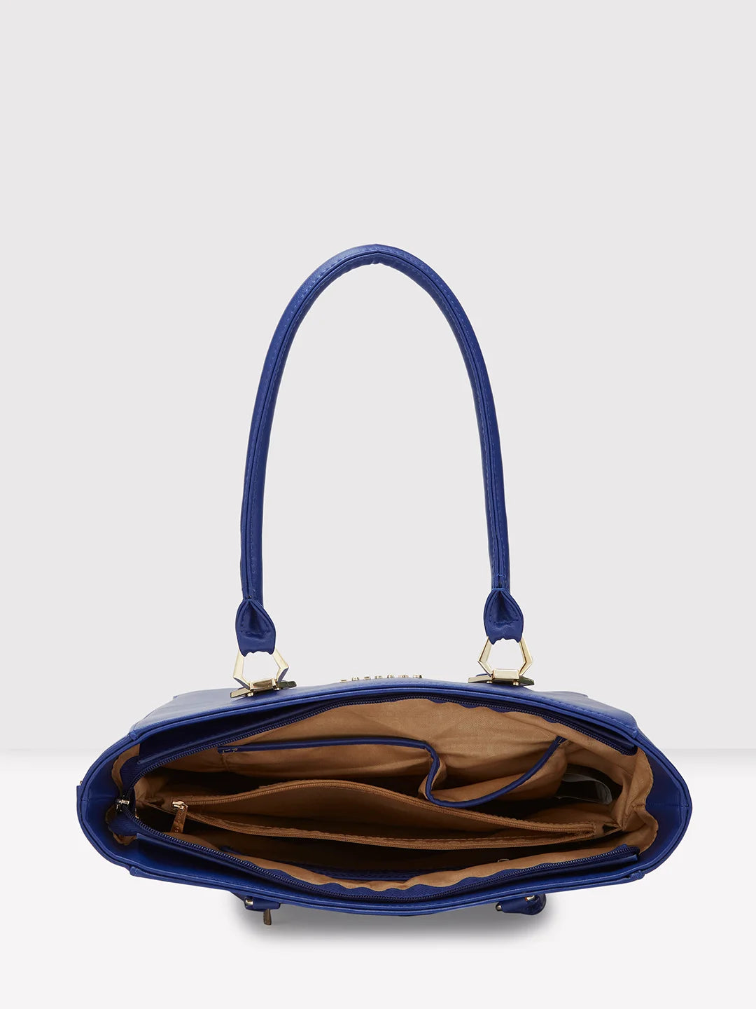 Caprese Lydia Medium Blue Tote Bag - Image 8