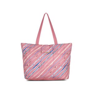 Caprese Pepper Large Coral Tote Bag