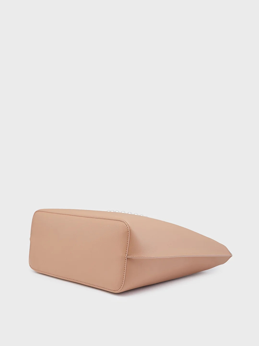 Caprese Pink Cloud Medium Brown Tote Bag - Image 6