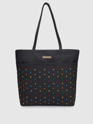 Caprese Popsicle Large Black Tote Bag