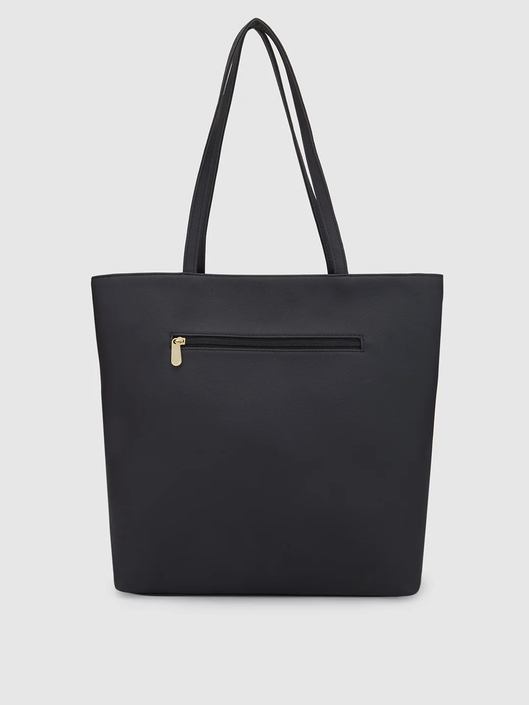 Caprese Popsicle Large Black Tote Bag - Image 4
