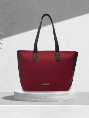 Caprese Rogue Large Red Tote Bag
