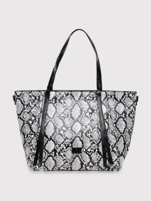 Caprese Saylor Large Black Laptop Tote