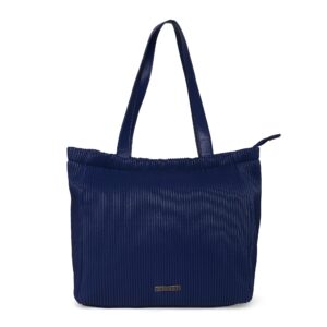 Caprese Symona Large Blue Tote Bag