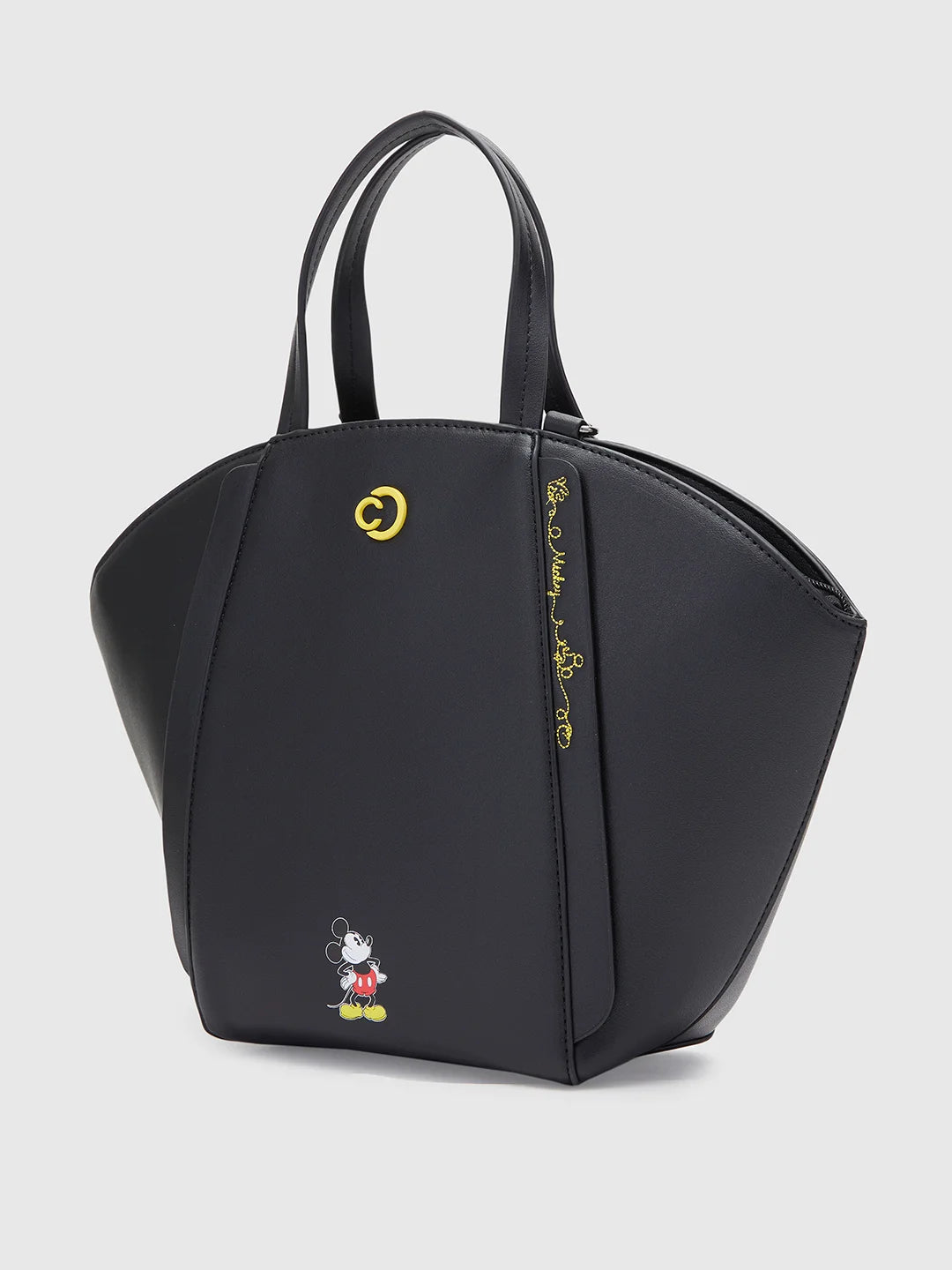 Caprese Disney Inspired Mickey Mouse Large Black Tote Bag - Image 5