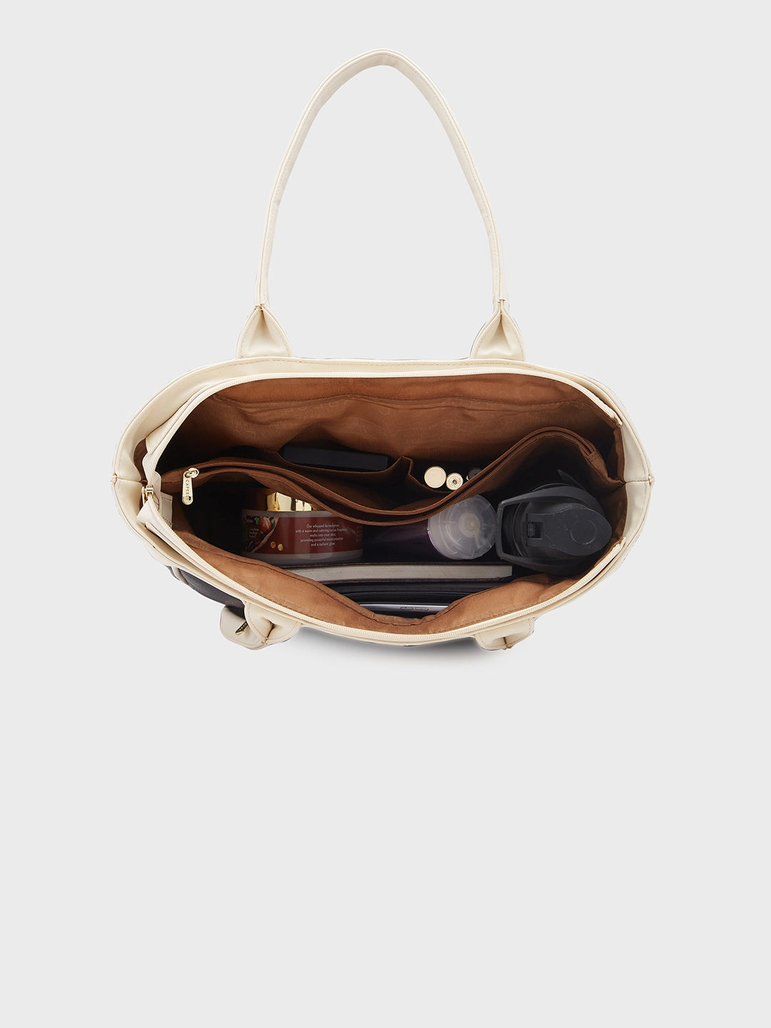 Caprese Tivoli Medium Black Tote Bag - Image 9