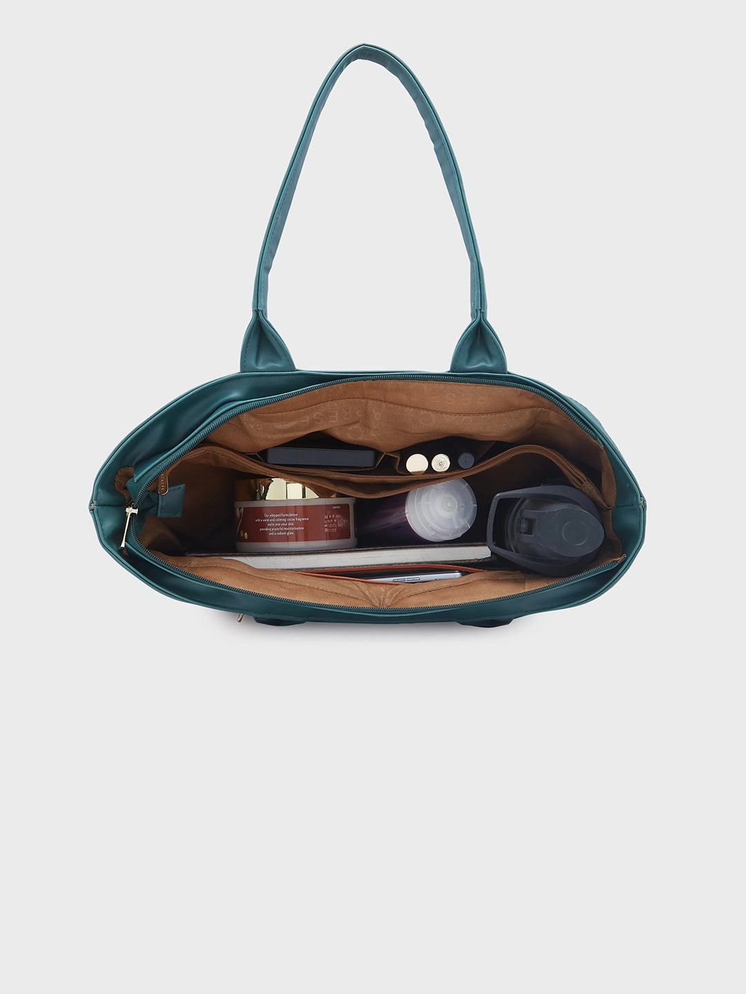 Caprese Tivoli Medium Tan Tote Bag - Image 9