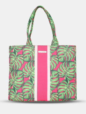 Caprese Tulip X Large Green Tote Bag