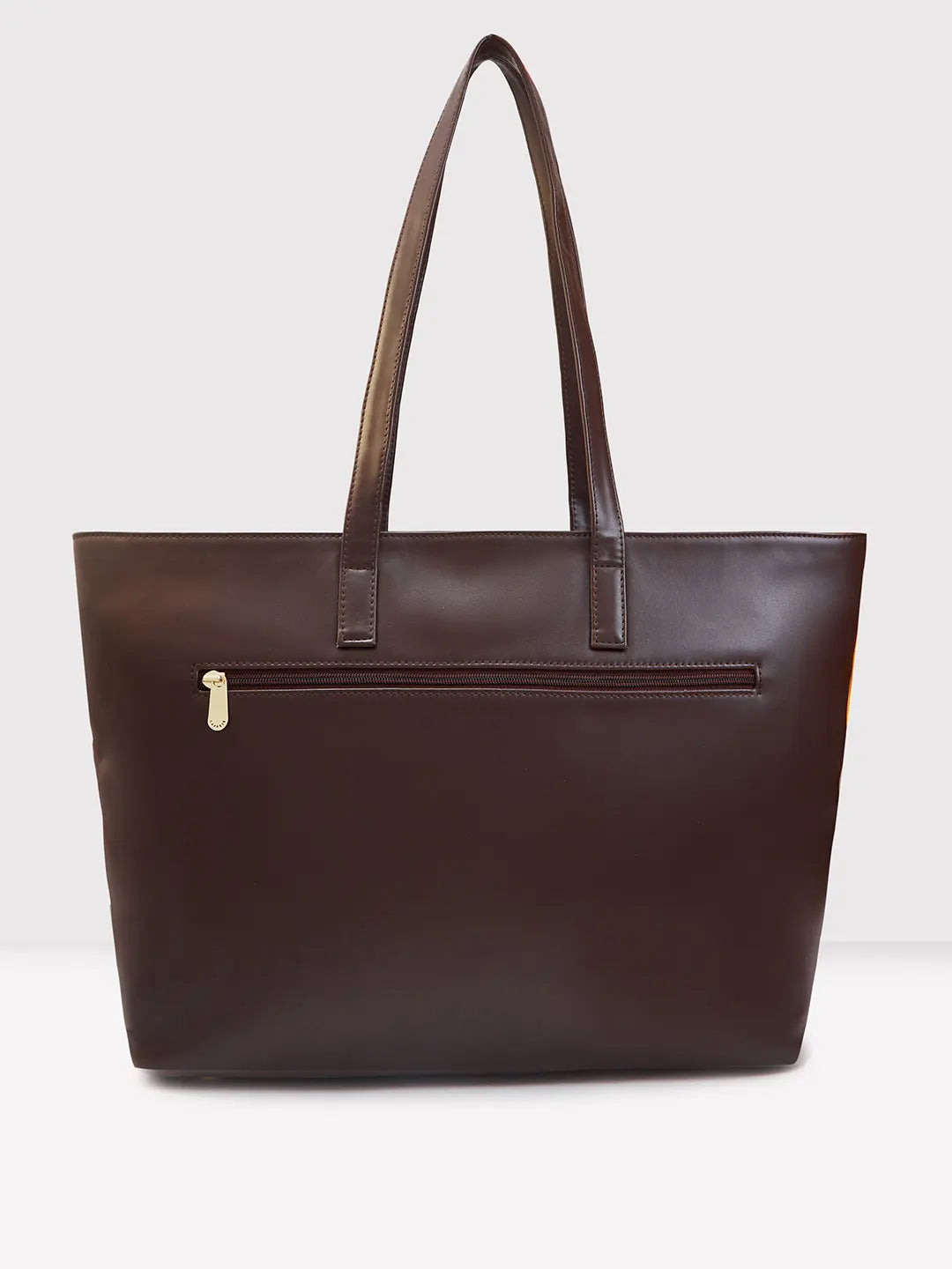 Caprese Zeta Large Chocolate Laptop Tote - Image 3