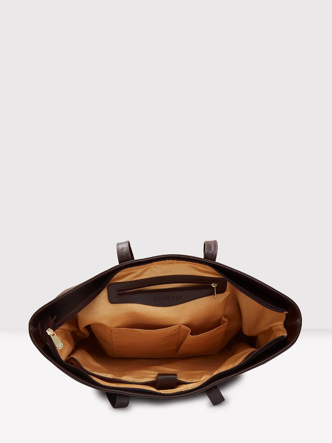 Caprese Zeta Large Chocolate Laptop Tote - Image 9