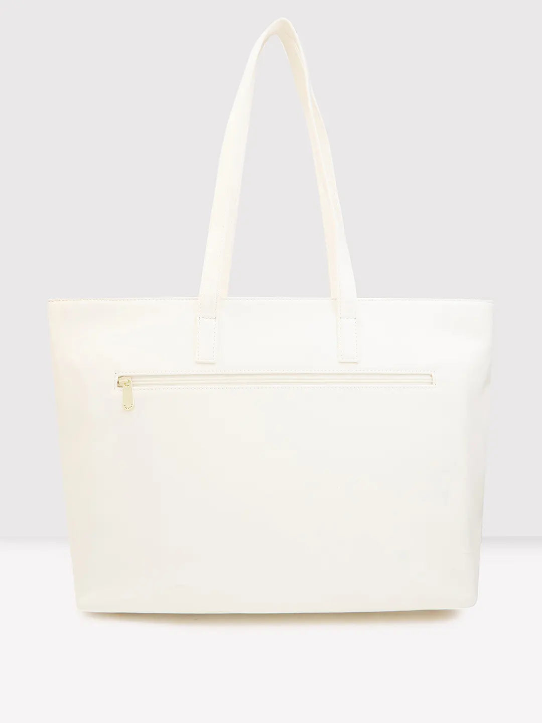 Caprese Zeta Large Vanilla Laptop Tote - Image 3