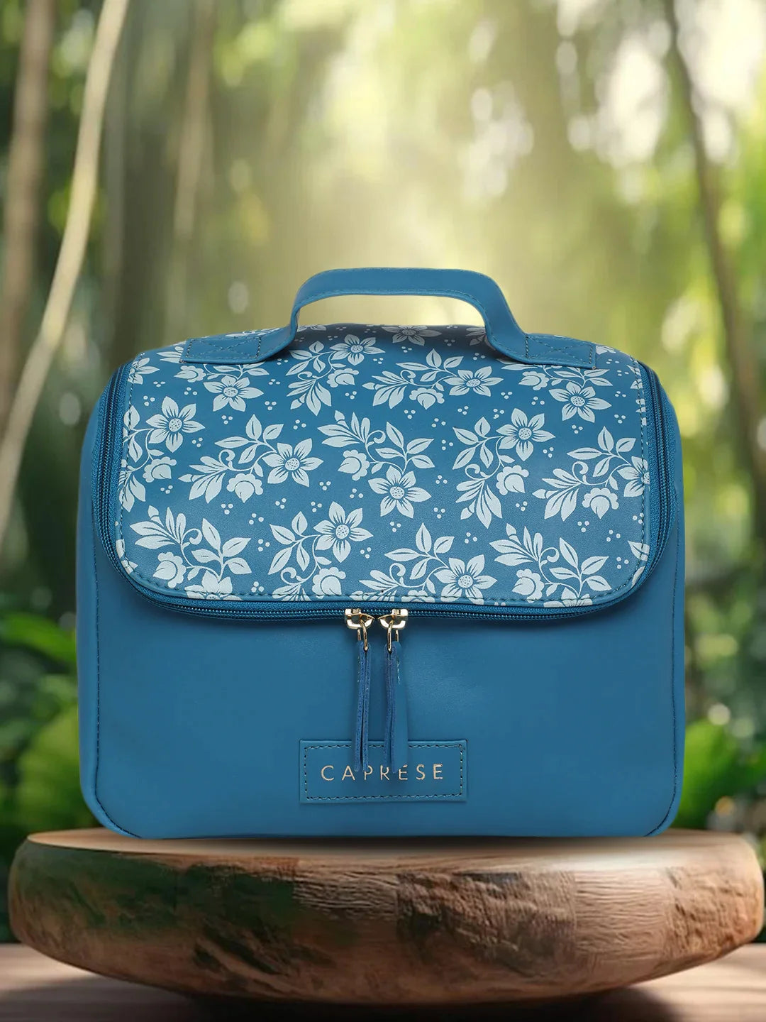 Caprese Bonita Medium Blue Vanity Case - Image 2