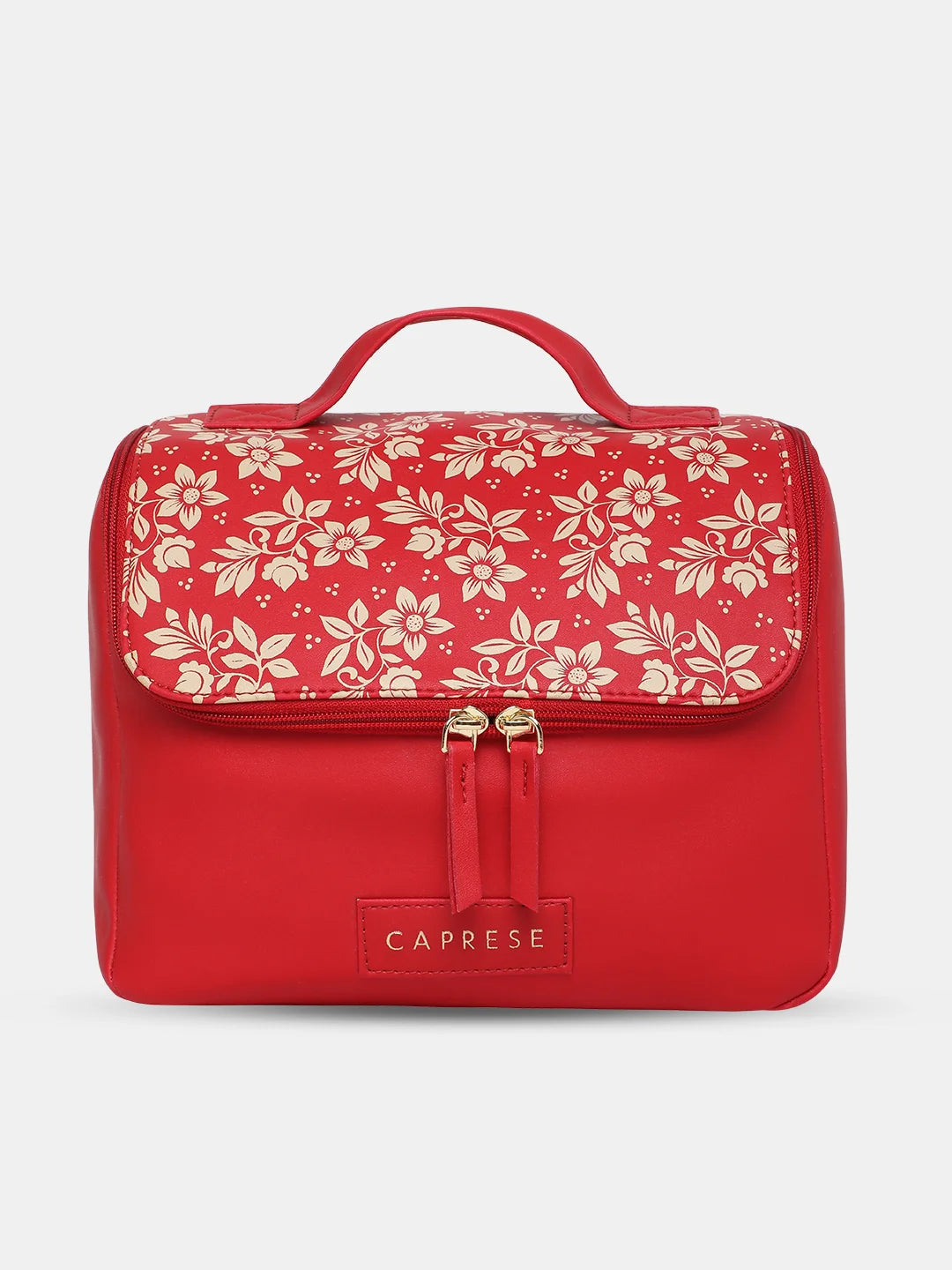 Caprese Bonita Medium Maroon Vanity Case