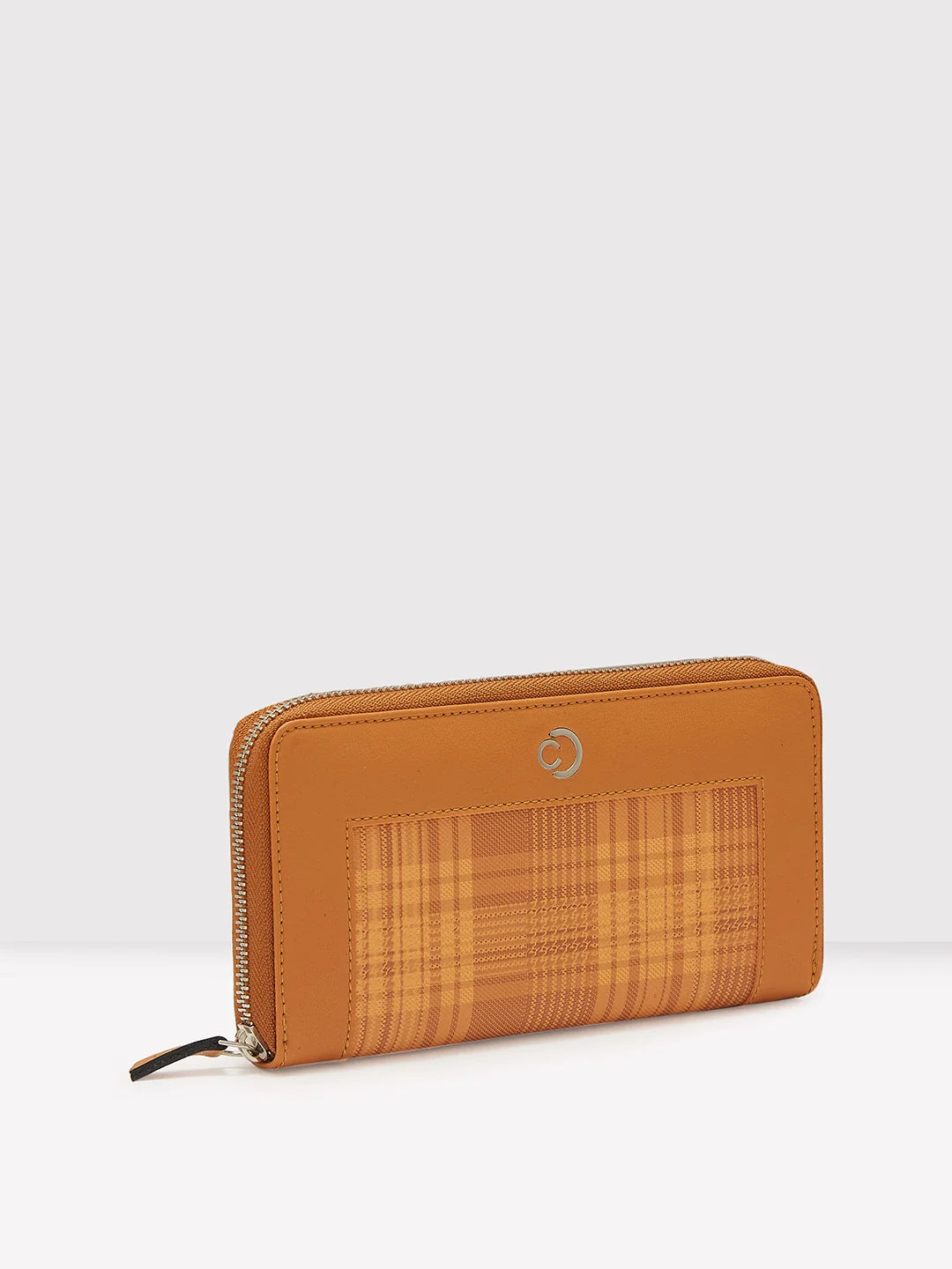 Caprese Avery Large Tan Zip Around Wallet - Image 2