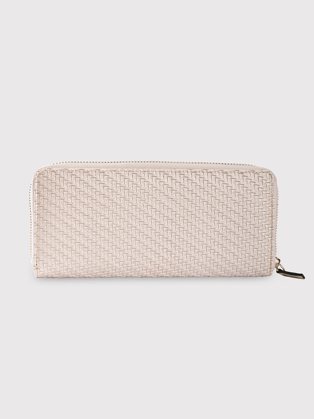 Caprese Emma Large Beige Zip Around Wallet - Image 7