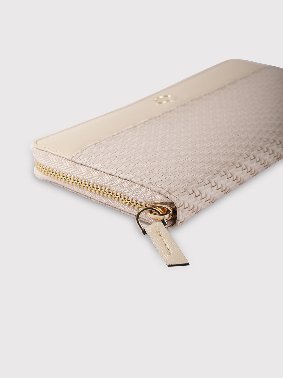 Caprese Emma Large Beige Zip Around Wallet - Image 9