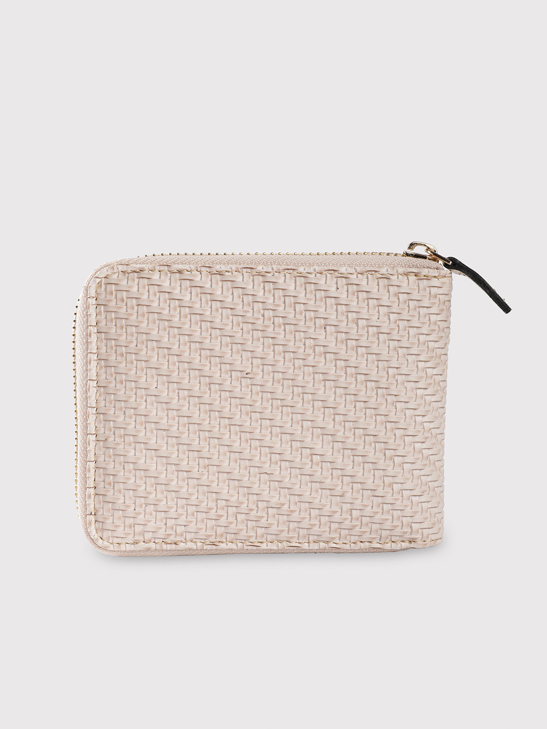 Caprese Emma Small Beige Zip Around Wallet - Image 2
