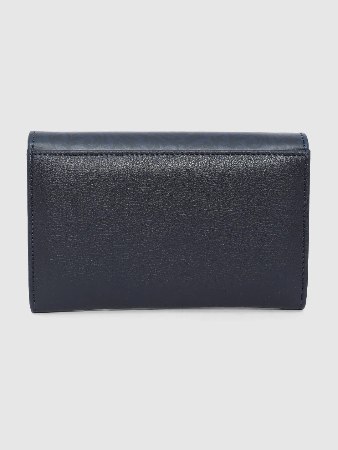 Caprese Helene Large Navy Flapover Wallet - Image 4