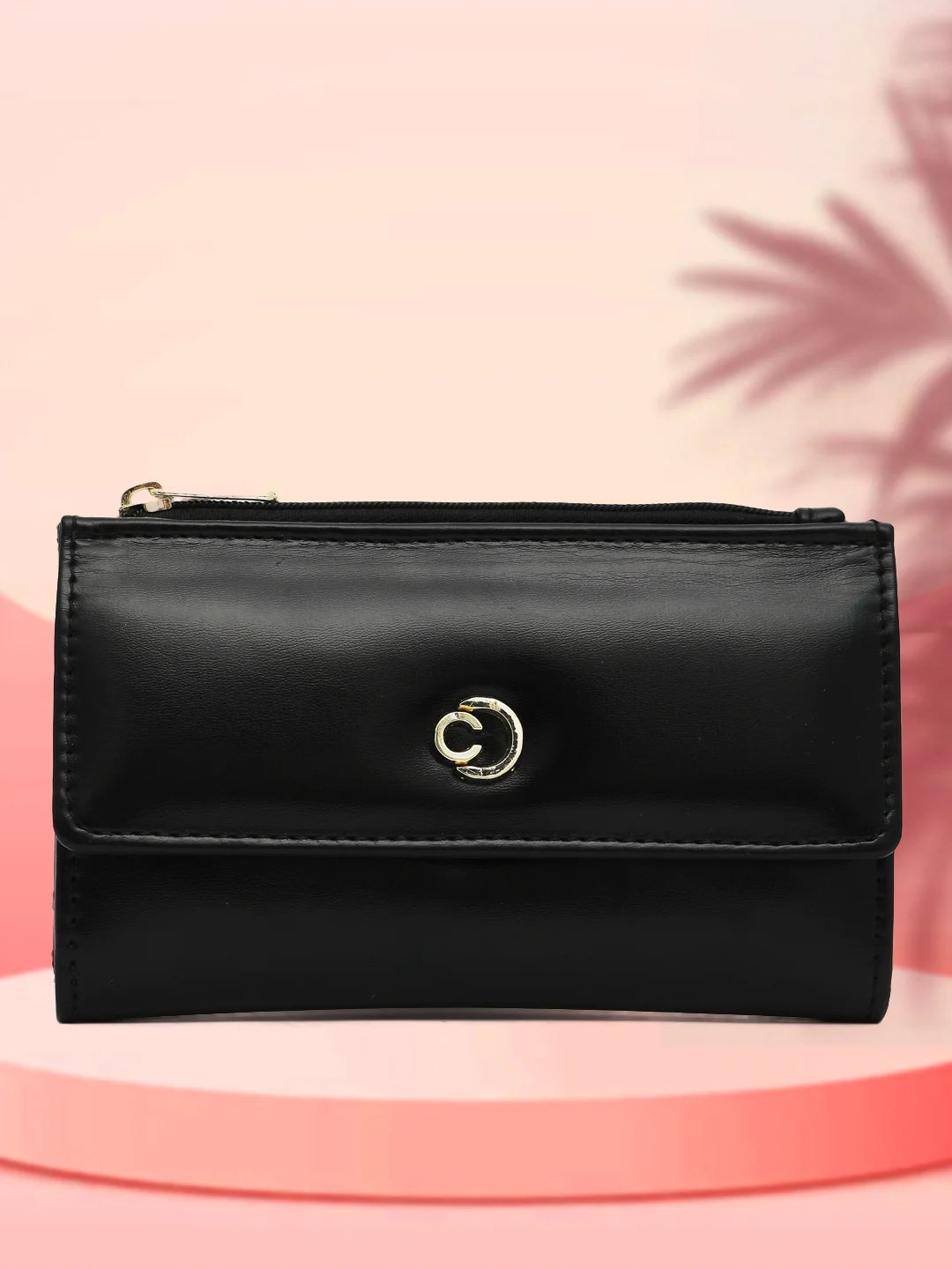 Caprese Leni Small Black Wallet - Image 2