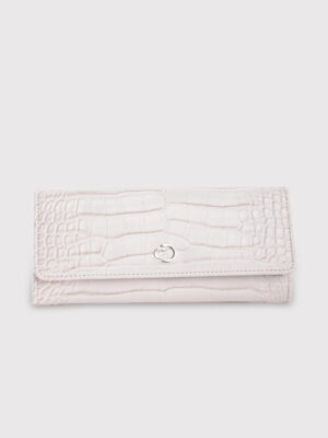 Caprese Luna Medium Cream Flap Wallet