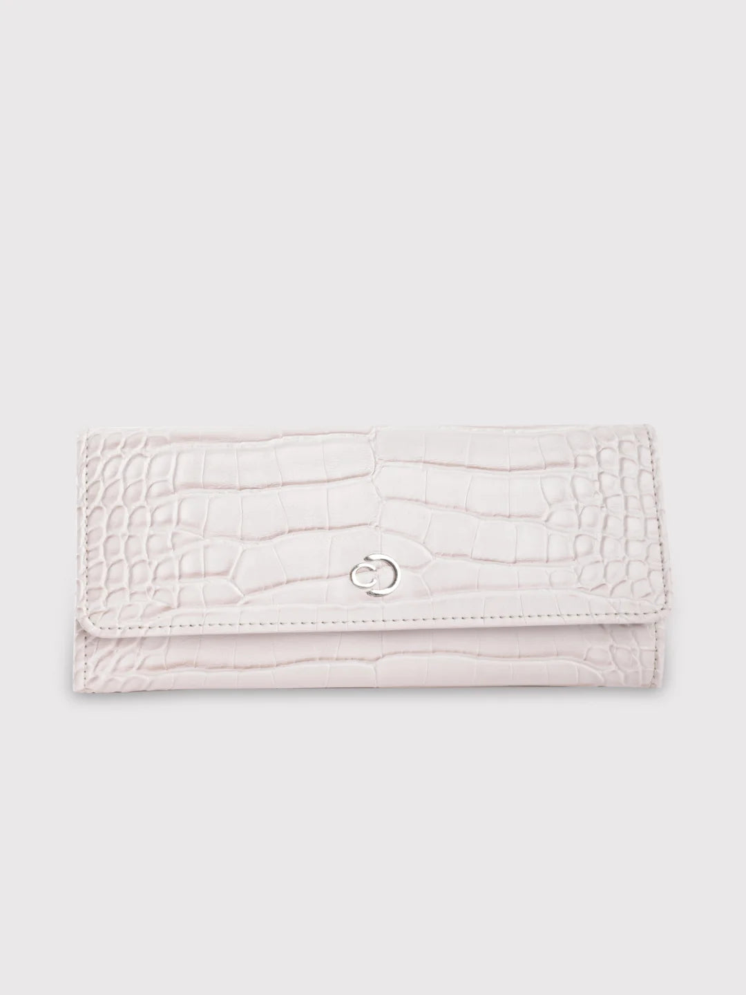 Caprese Luna Medium Cream Flap Wallet