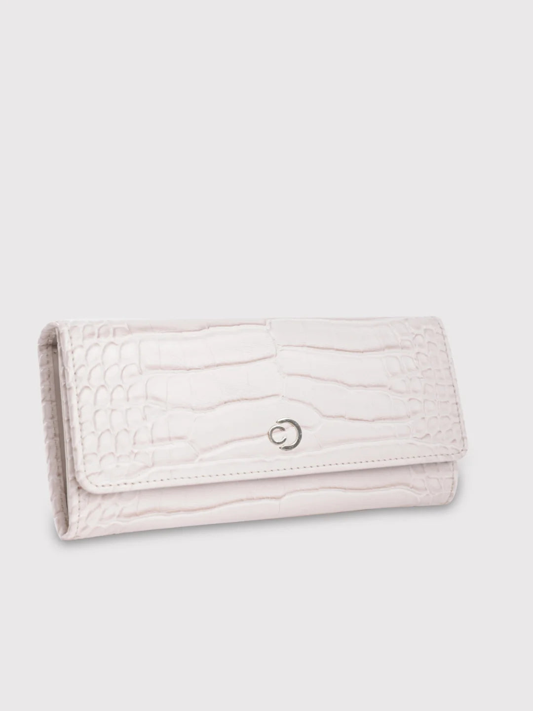Caprese Luna Medium Cream Flap Wallet - Image 3