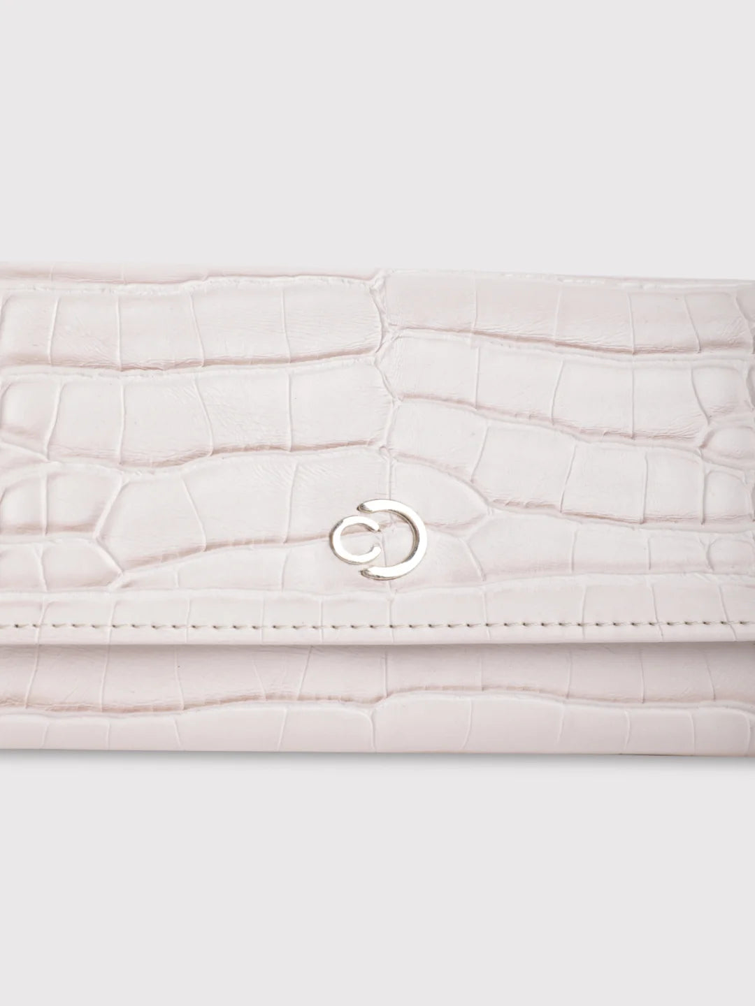 Caprese Luna Medium Cream Flap Wallet - Image 7