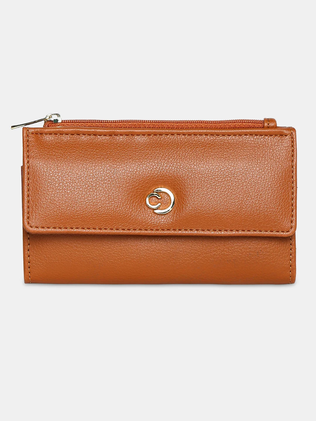 Caprese Luzie Small Tan Wallet