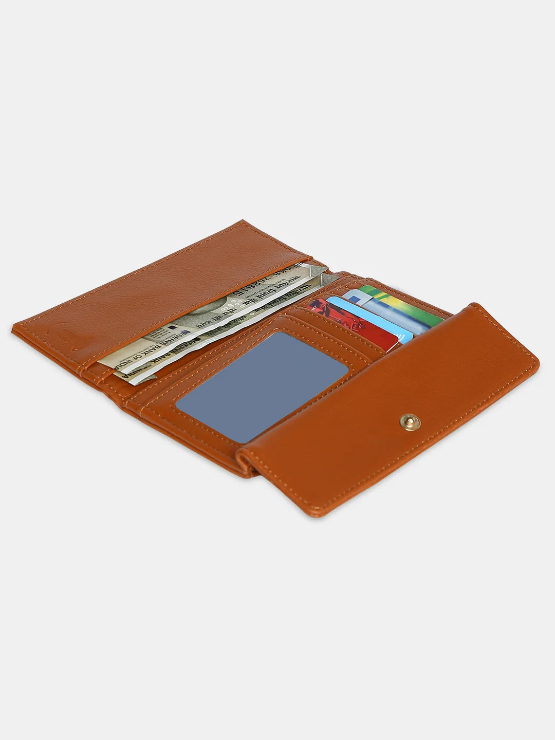 Caprese Luzie Small Tan Wallet - Image 9
