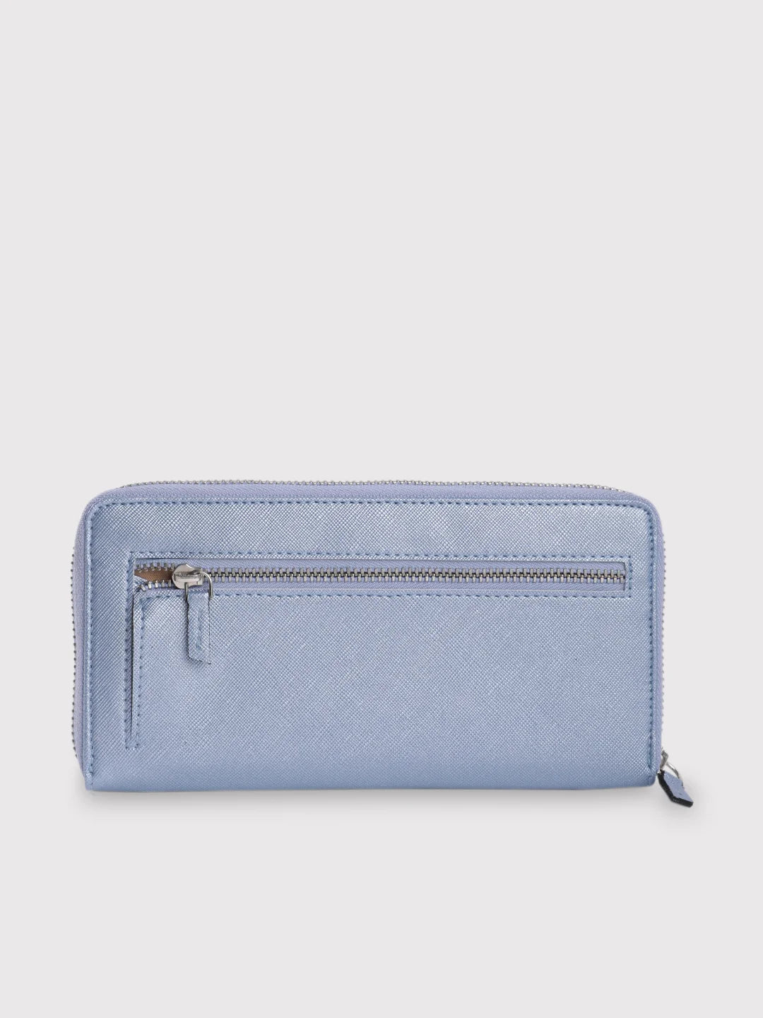 Caprese Mia Large Pearl Blue Zip Around Wallet - Image 3