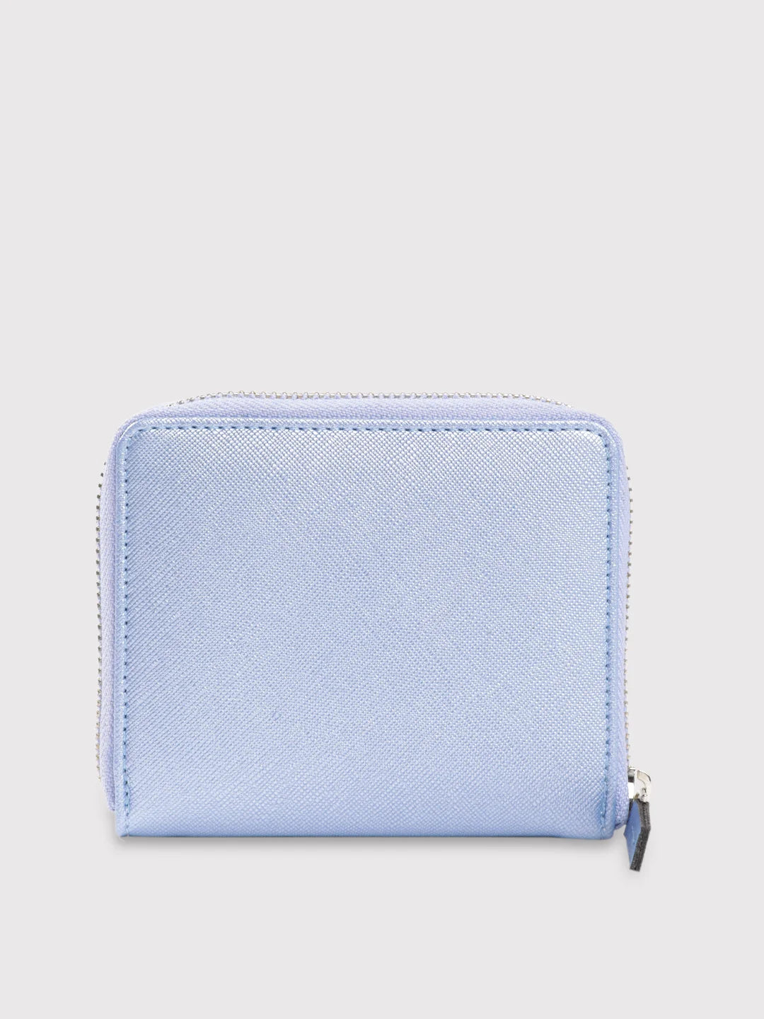Caprese Mia Small Pearl Blue Zip Around Wallet - Image 4