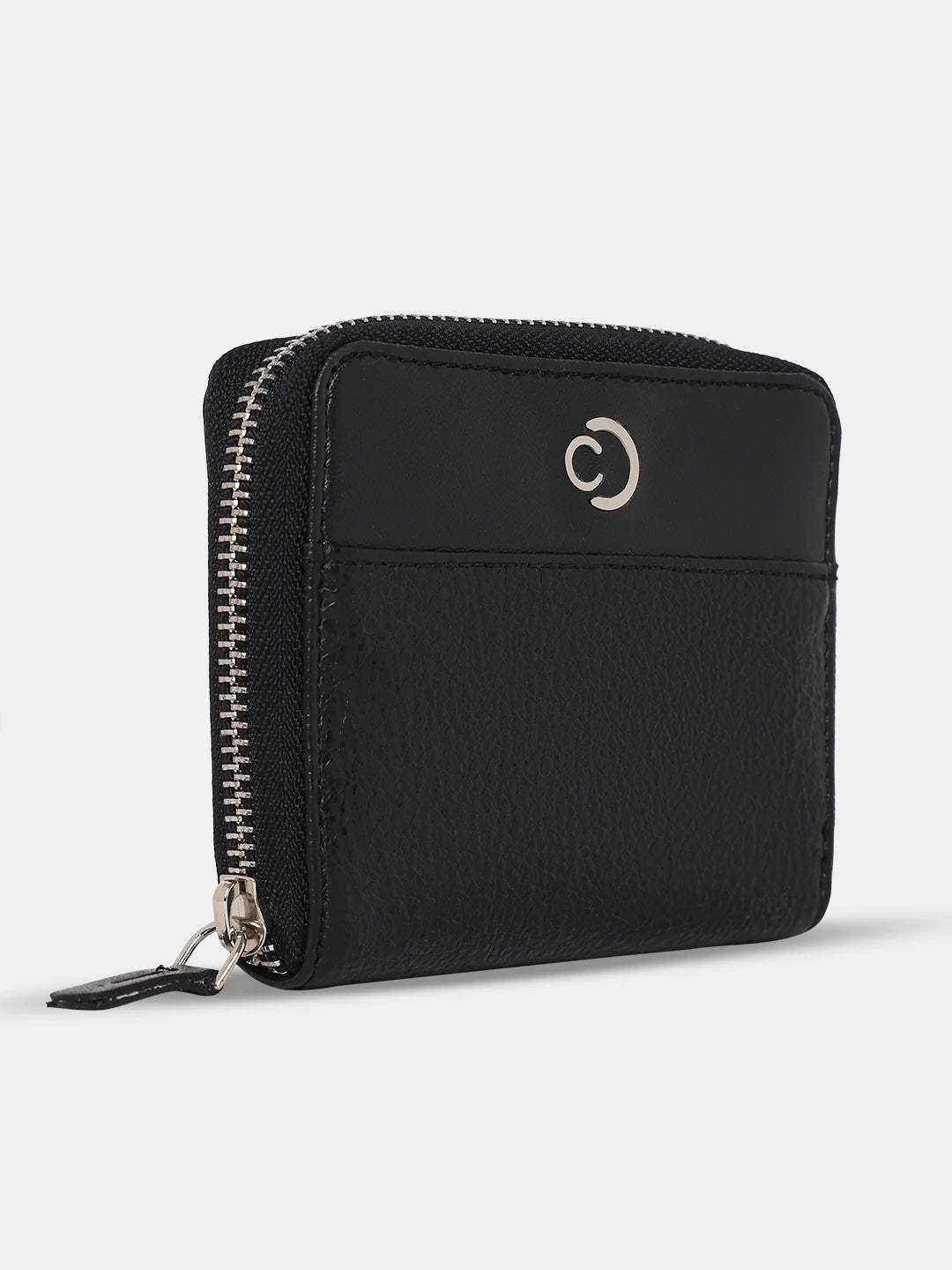 Caprese Olivia Small Black Zip Around Wallet - Image 3