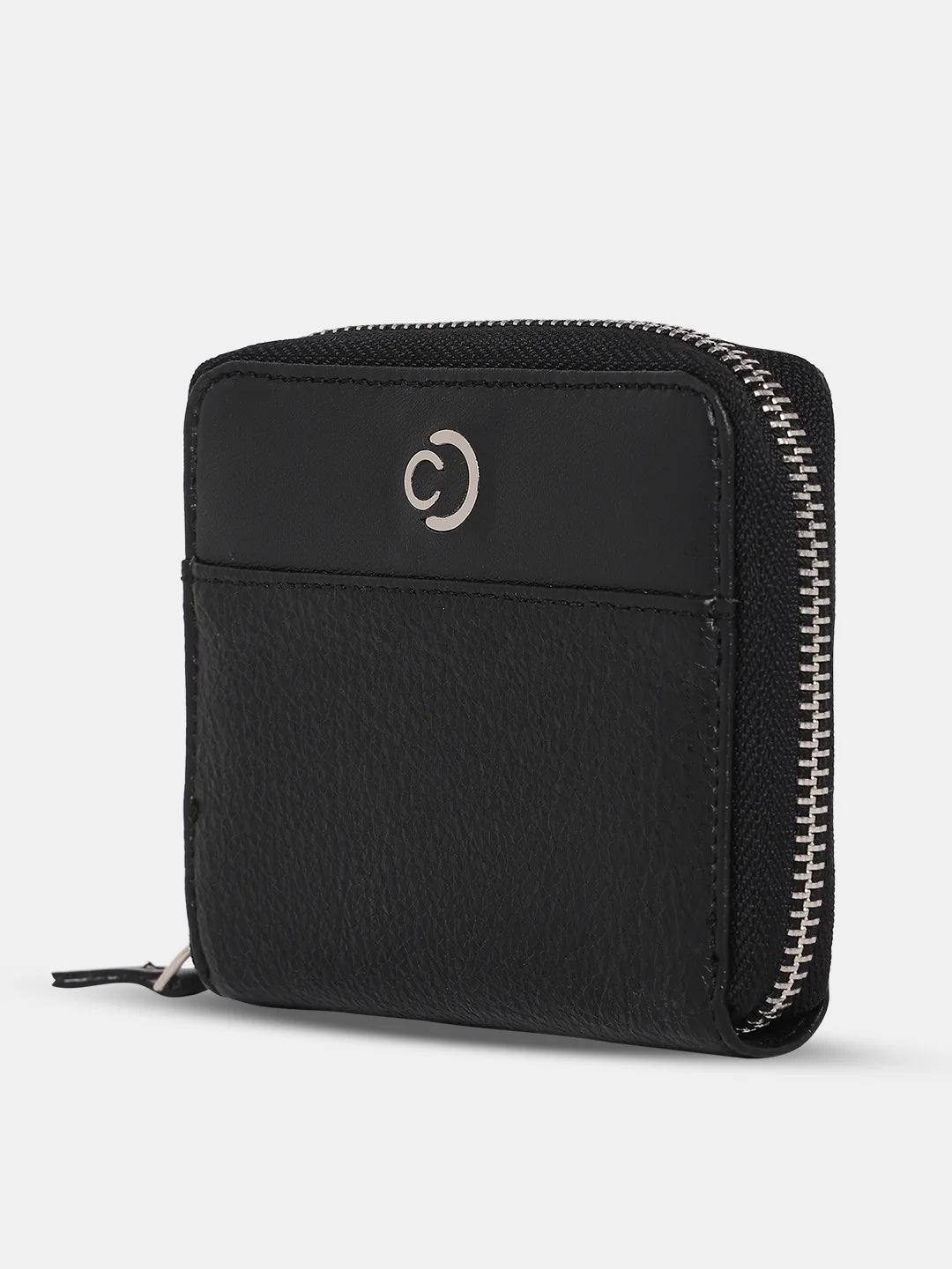 Caprese Olivia Small Black Zip Around Wallet - Image 4