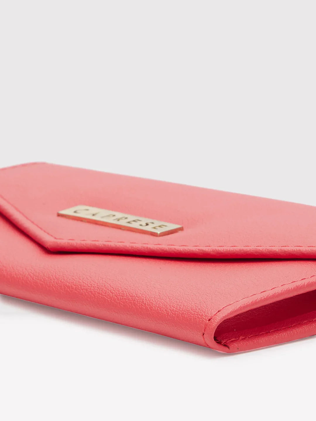Caprese Uv9 Medium Coral Wallet - Image 7
