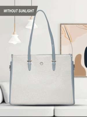 Caprese Aurora Large Blue Laptop Tote Bag